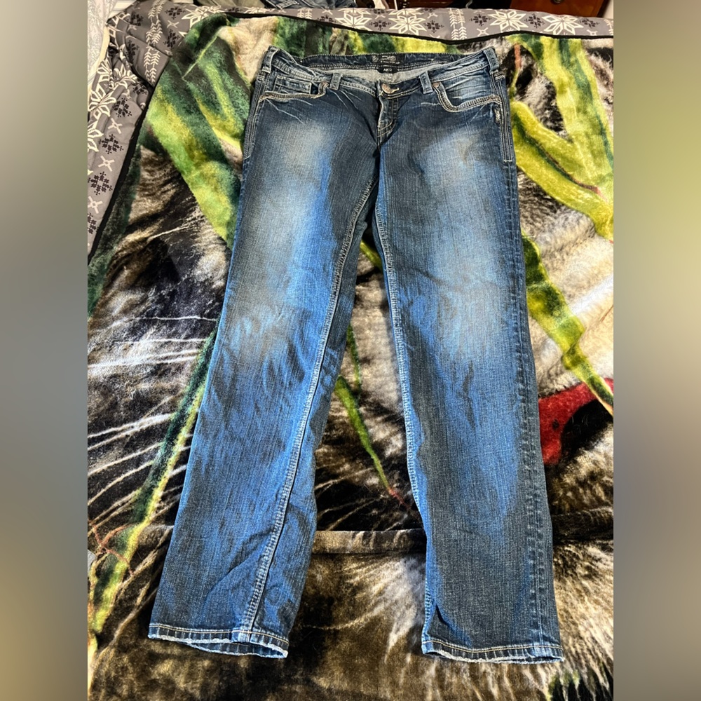 Silver Jeans Women's Blue Denim Jeans